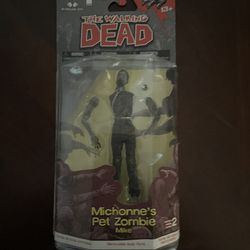 Michonne Pet Zombie The Walking Dead Action Figure 