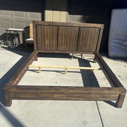 California King Size Wood Bed Frame