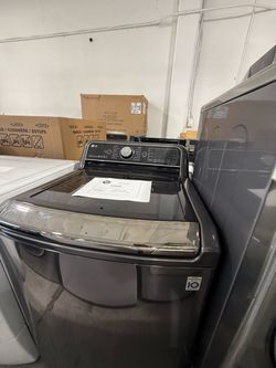 LG Top Load Washer Graphite Steel