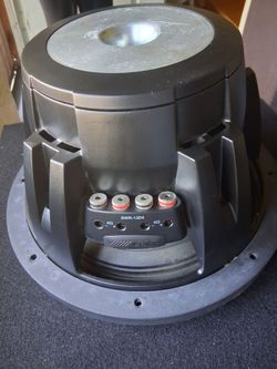 12" Subwoofer Works