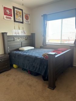 Queen Bed-set 3pc