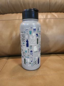 Insulated used water bottle