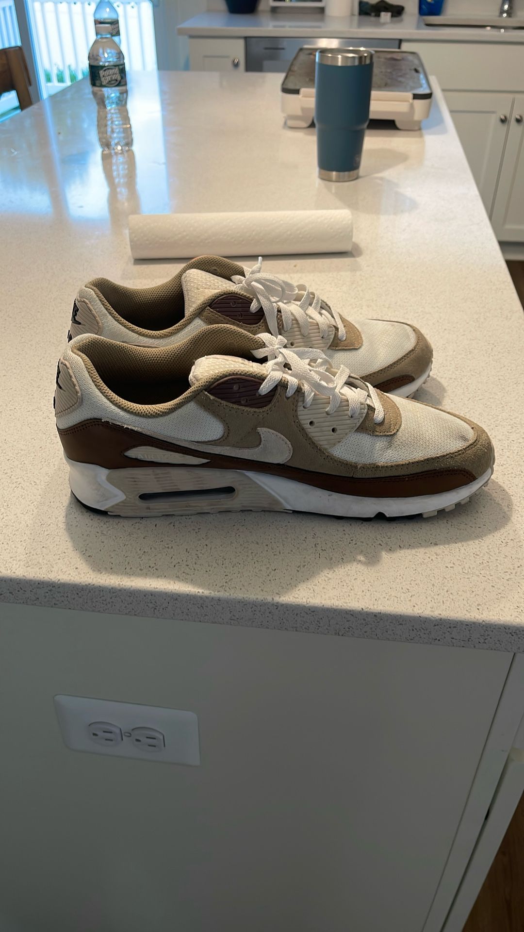 Nike Brown Tan Low Ankle Shoes
