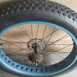 26x4.0 Bicycle Wheel With Tire