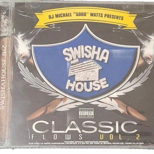 New Swishahouse Classic Flows Vol 2 CD Mixtape Rap Rare HTF OOP Slim Thug