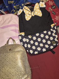 All Backpack  One Pink One Mk And The Other Two Nike Backpack. 55 Forall