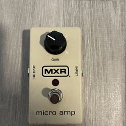MXR Micro Amp