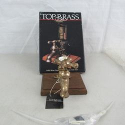 Top Brass Solid Brass Vintage Spigot/Faucet Liquor Dispenser-NEW


