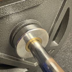 Brand New Olympic Weightlifting Equipment; Curl Bar with Pair of 25s and Pair of 10s. 90 # Brute.