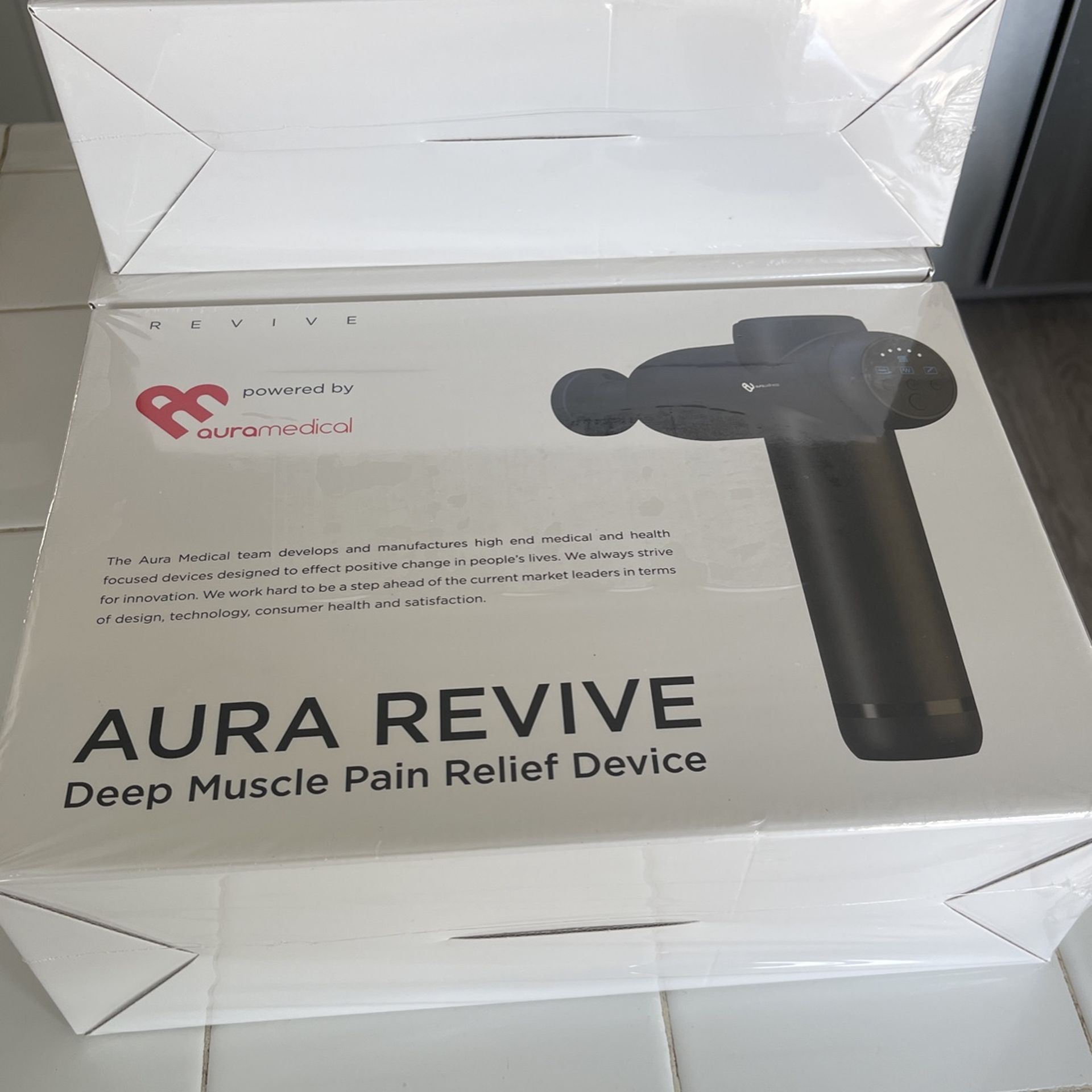 Massage Gun - Revive Aura Heated Massage Gun