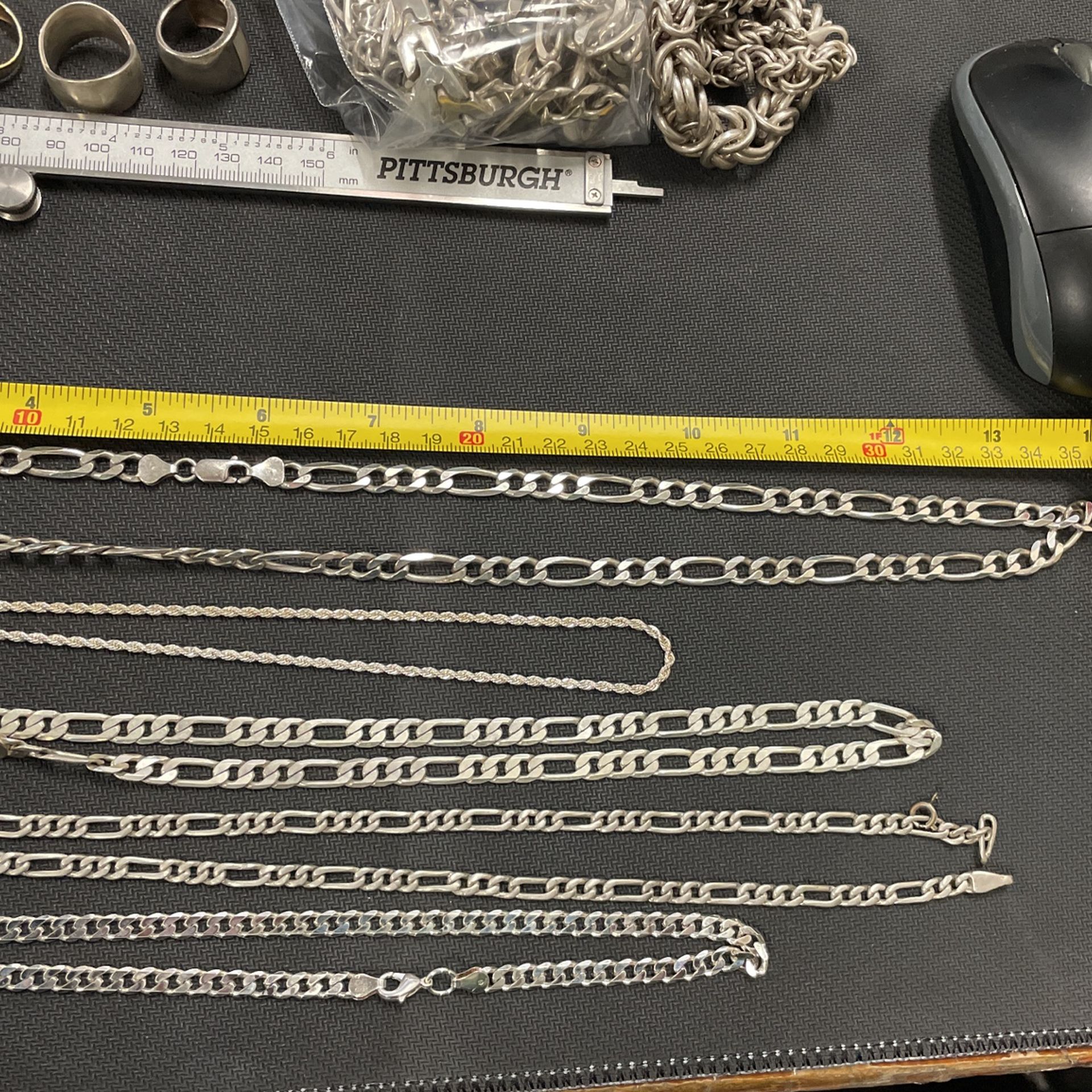 Silver mix 925 chain