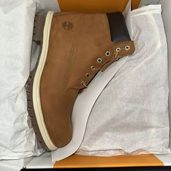 Timberland Premium 6 in Waterproof Boot Rust Nubuck size 12 mens 