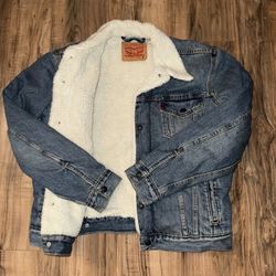 New Men’s Size Medium & 3XL Levi’s Sherpa Jacket 