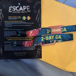 Selling 2 GA Tickets 