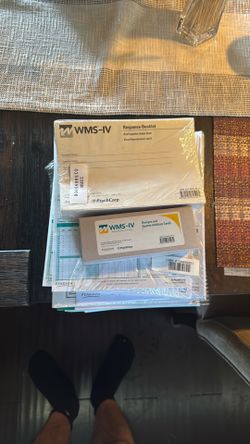 WMS-IV Test Kit Bundle – Manuals, Forms & Cards