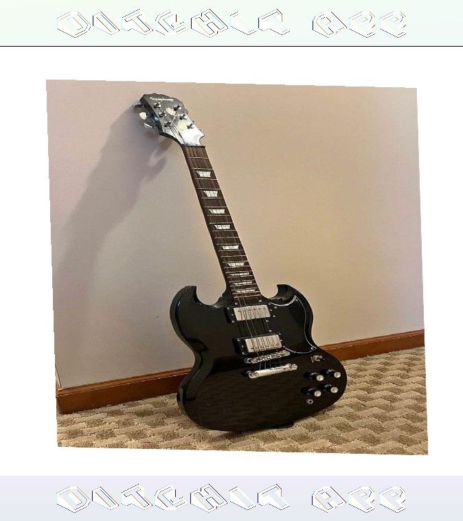 unit human Electric Guitar Rock Out with Elite Sound Performance
