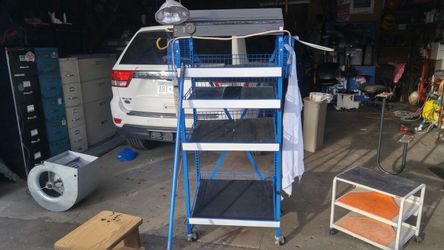 Beautiful commercial adjustable steel rolling rack adjustable