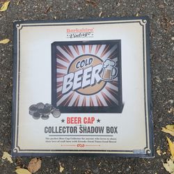 Cold Beer Collector Shadow BOX Thumbnail