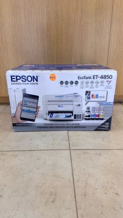 EPSON ECOTANK ET-4850 CARTRIDGE-FREE SMALL OFFICE PRINTING