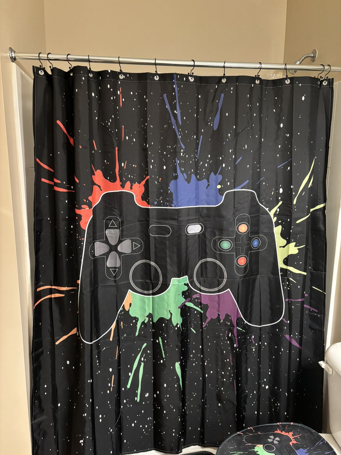 4pc Gamer Bathroom Set