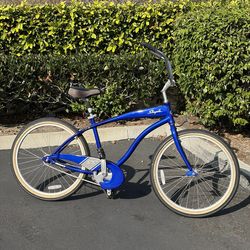 26" Giant Simple Beach Cruiser, Blue