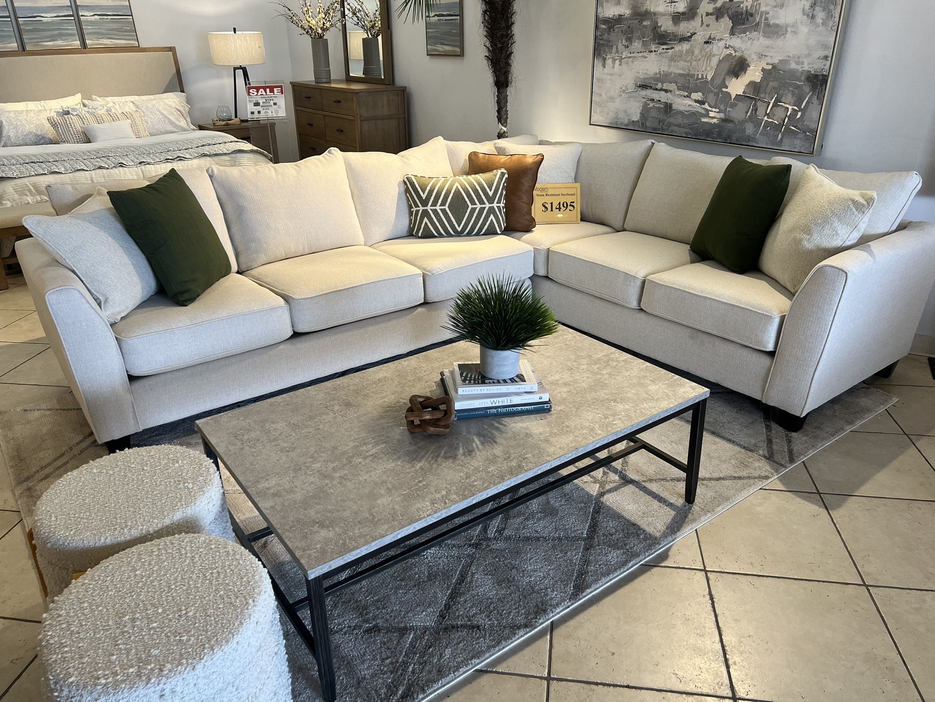 Sectional Instock