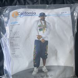 California Costumes 90’s HIP HOP Large