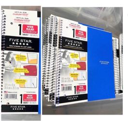 16 Wide Ruled NOTEBOOKS 📒