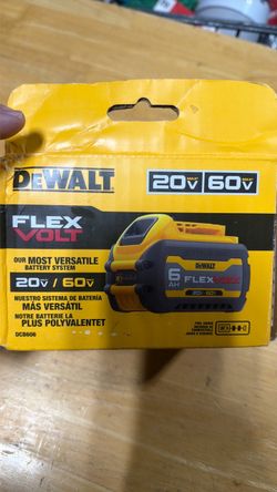 DEWALT FLEXVOLT 20V/60V MAX Lithium-Ion 6.0Ah Battery Pack
