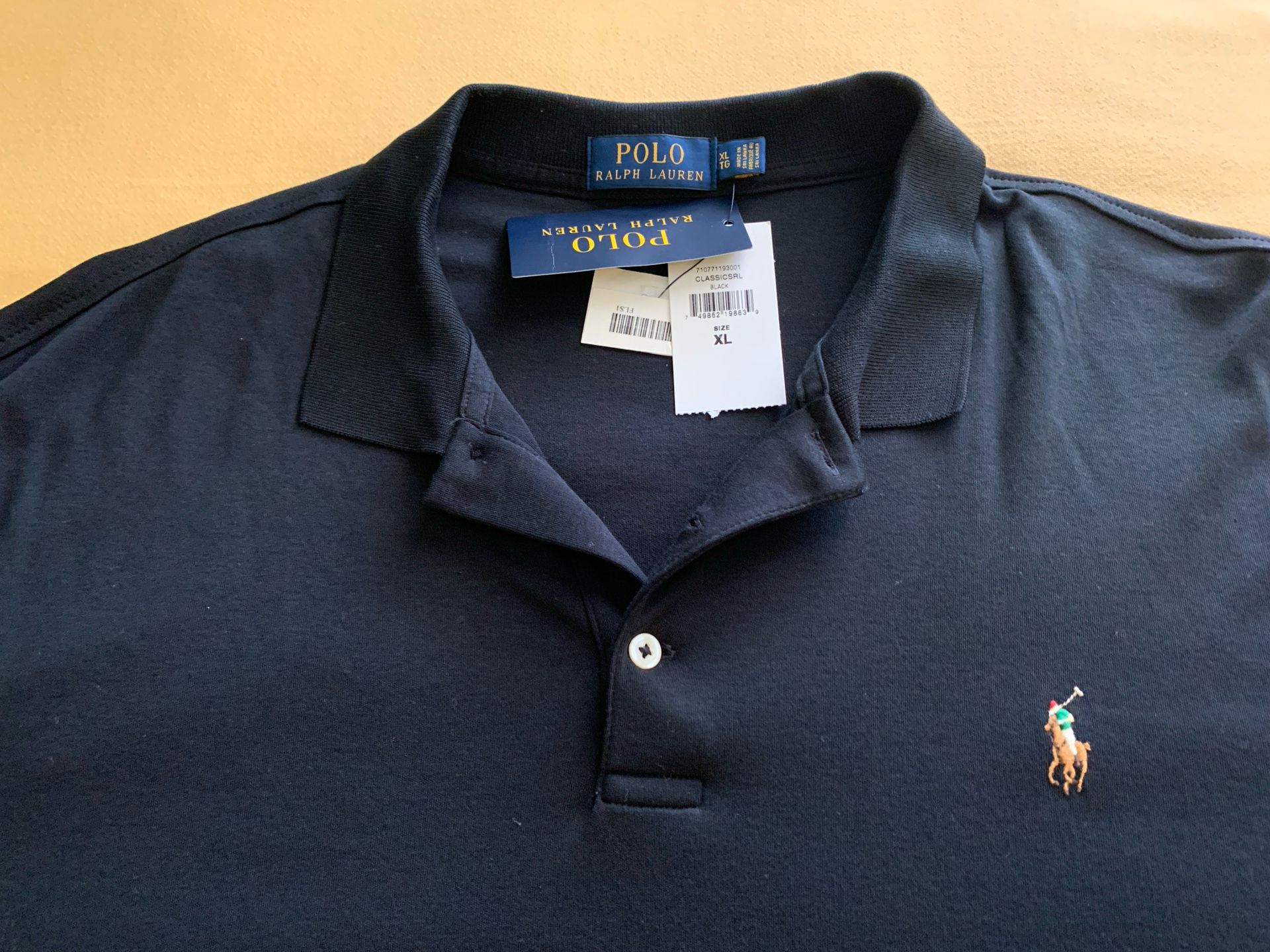 Two Ralph Lauren Polo Shirts - NEW XL