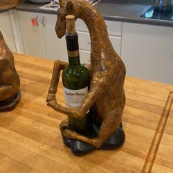 Giraffe Wine Bottle Holder