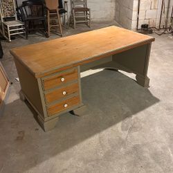 Wooden desk
