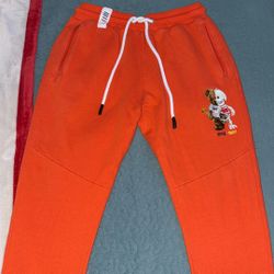 Designer Fifth Loop. Men's Graphic Joggers Medium 
