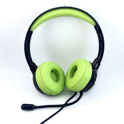 USB Headset with Microphone for PC Laptop, JabNecter 3.5mm Headphones with Microphone Noise Canceling & Volume Control, Computer Headset with Mute&Sid