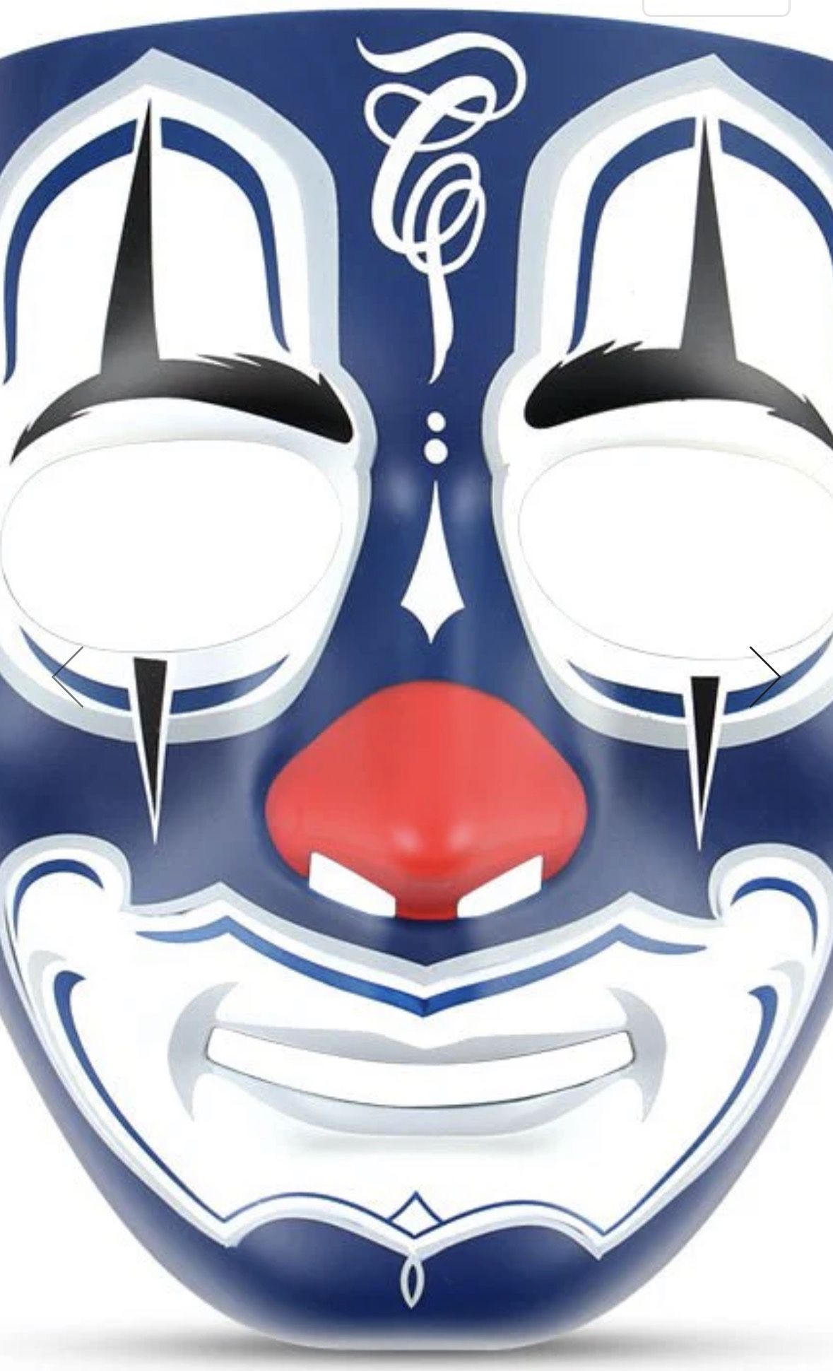 Los Angeles Dodgers MLB Mister Cartoon Clown Mask Stadium Edition