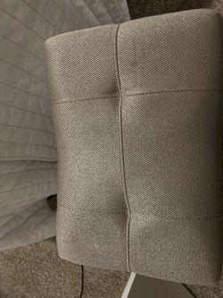 Gray Upholstered Chair