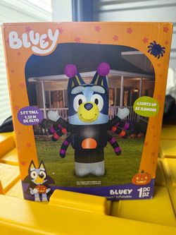 Bluey Halloween inflatable
