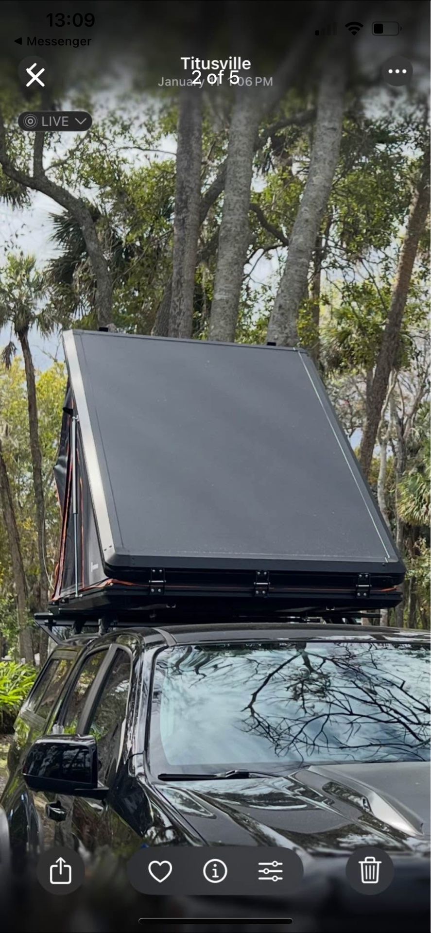 Scout Hard shell Rooftop Tent