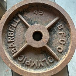 BFCO 45lb Deep Dish Olympic Plate