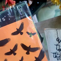 Paper Crows Wall Decorations
