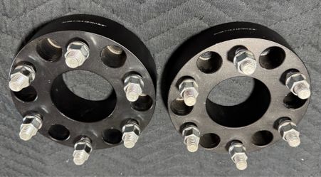 2” Thick 6X139.7 /14X1.5 /78.3 HB Wheel Spacers 6X5.5 New never used. GMC Silverado Pair