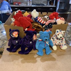 Rare Collector Beanie Babies With Tags