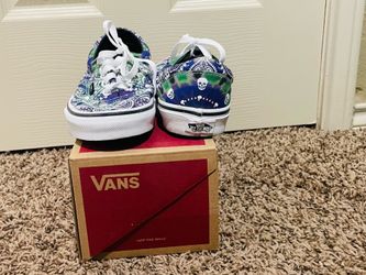 Tie-dye vans 8 in woman 6.5 in men