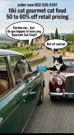 Tiki Cat gourmet cat food