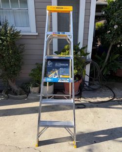 Ladder 6 feet aluminum
