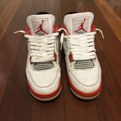 Jordan 4 Retro Fire Red 