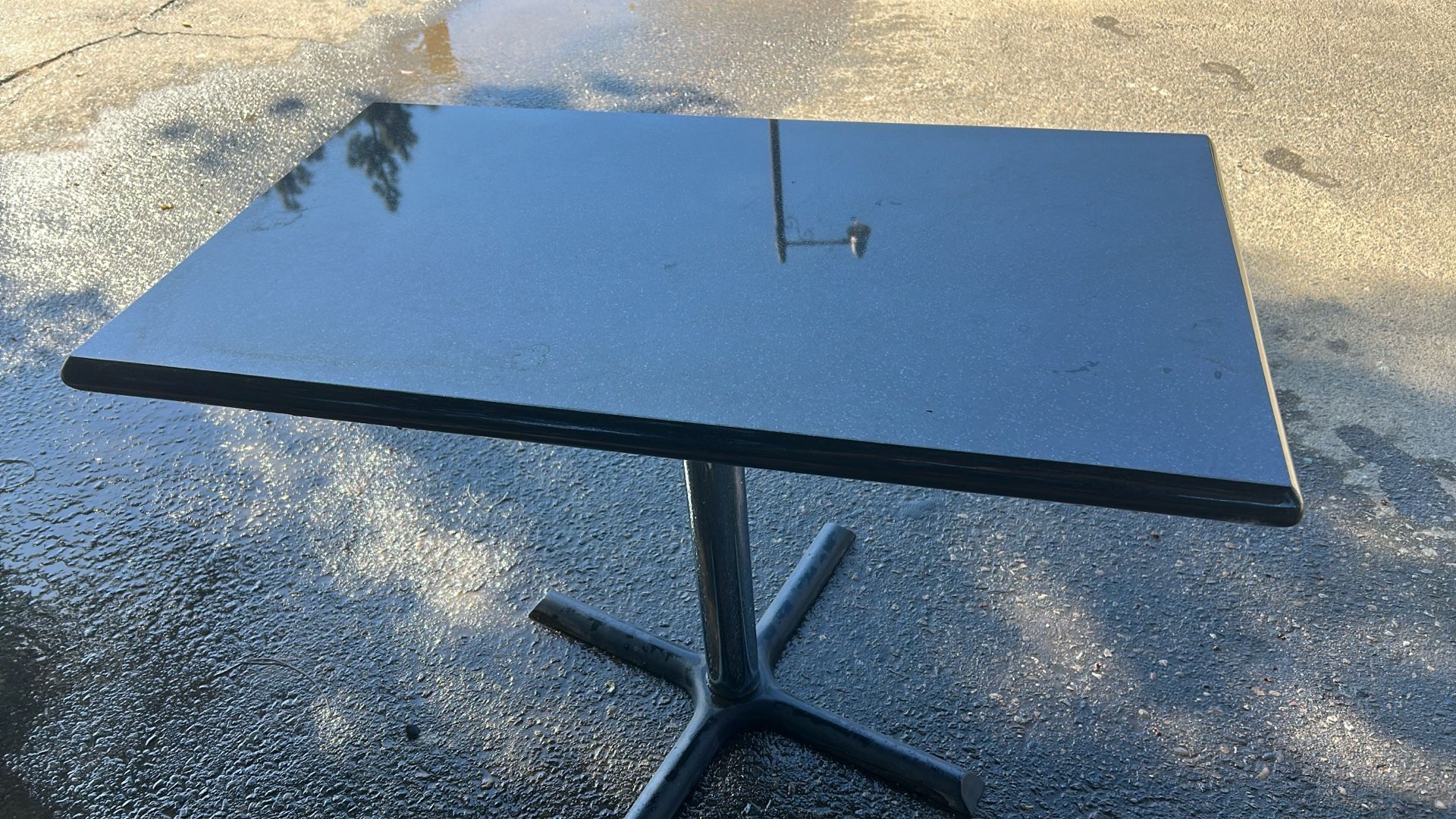 Table With Chairs In Good Condition