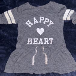 Girls Size 5 Dress “Happy Heart” (Carters)