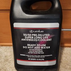 Brand New Toyota Lexus Coolant 