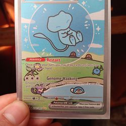 Mew Ex Pokemon Card